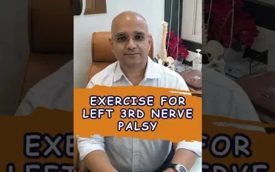 Left Third Nerve Palsy Exercises by Dr. Amit Shah