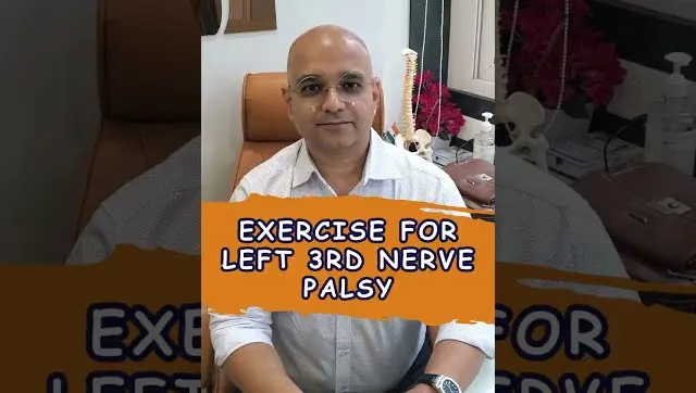 Left Third Nerve Palsy Exercises by Dr. Amit Shah